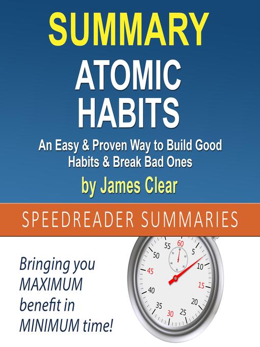 Cover image for Summary of Atomic Habits by James Clear